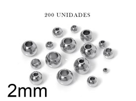 Bolitas de Acero 2mm x200 